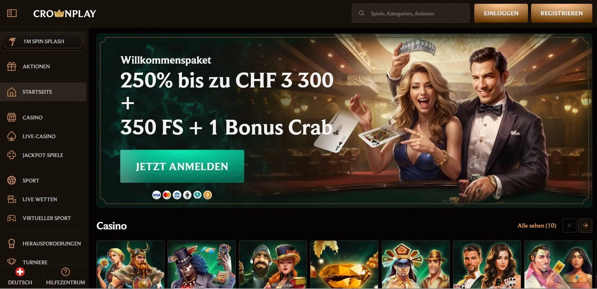 Crownplay Casino Startseite
